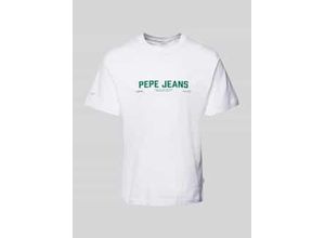 8447166259064 - T-Shirt mit Label-Print