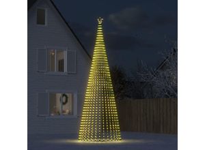 8447299827666 - Torana - Weihnachtsbaum Kegelform 1544 LEDs Warmweiß 500 cm