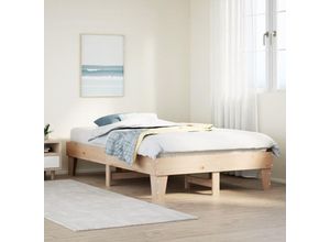 8447299833902 - Torana - Massivholzbett ohne Matratze 120x190 cm Kiefernholz