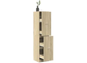 8447299885314 - Torana - Apothekerschrank Sonoma-Eiche 40x41x1745 cm Holzwerkstoff