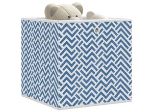 8447299885758 - Torana - Faltboxen 10 Stk Blau 32x32x32 cm Vlies