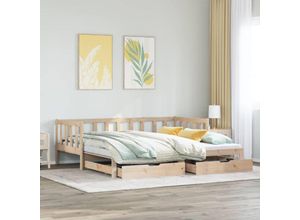 8447299936184 - Torana - Tagesbett Ausziehbar mit Schubladen ohne Matratze 90x200 cm 8447299936184 - Torana - Tagesbett Ausziehbar mit Schubladen ohne Matratze 90x200 cm