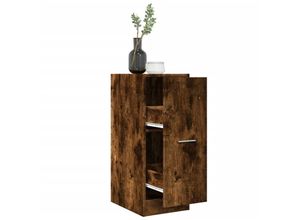 8447299973547 - Torana - Apothekerschrank Räuchereiche 30x41x775 cm Holzwerkstoff