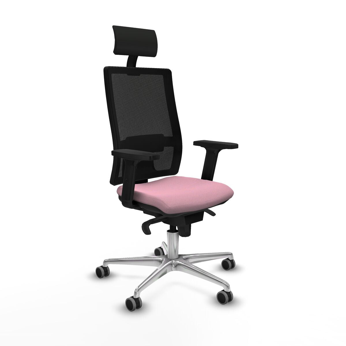 8447454096975 - Bürostuhl mit Kopfstütze Piqueras y Crespo 2D086G1 Rosa