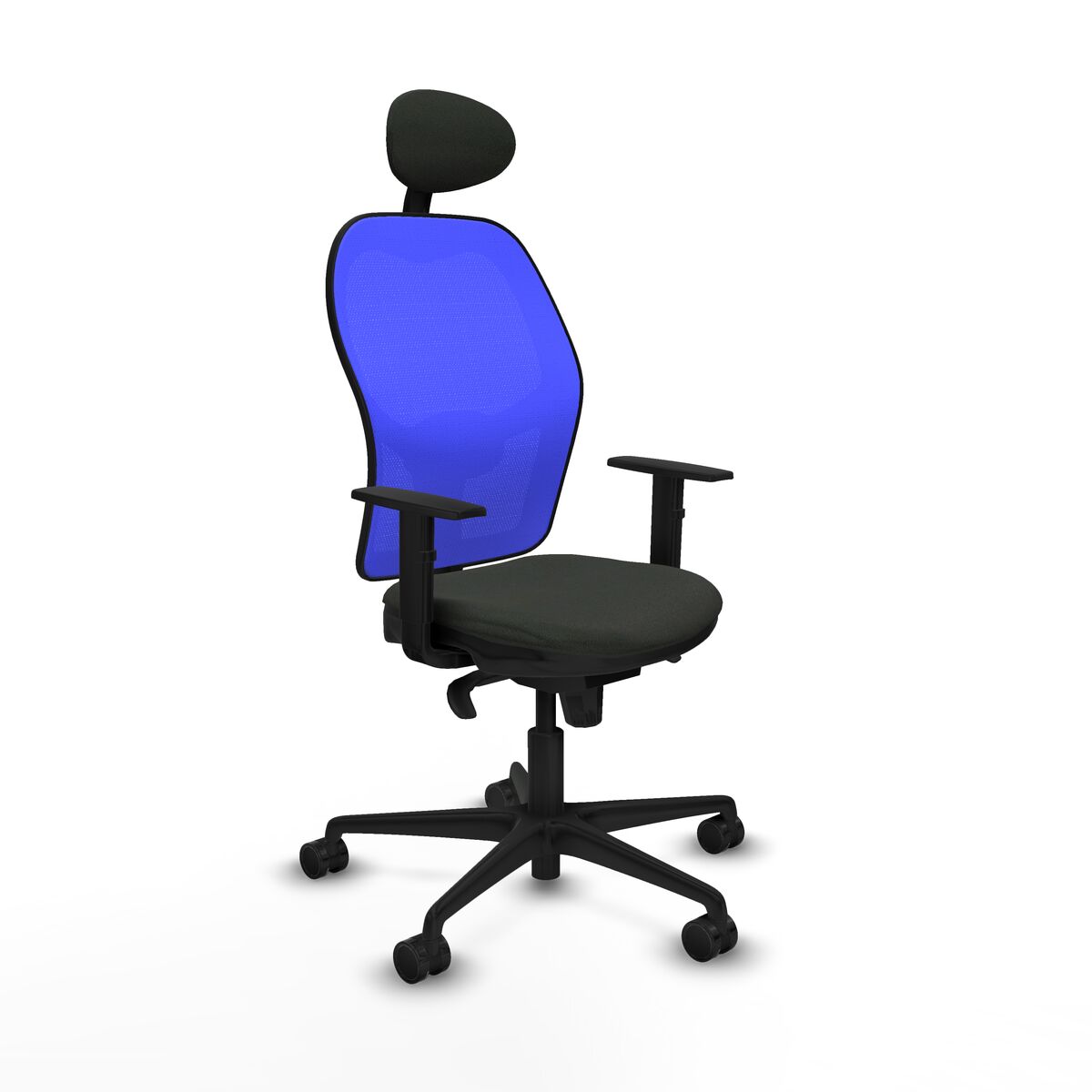 8447454340047 - Bürostuhl mit Kopfstütze Jorquera Piqueras y Crespo 1D036N1 Schwarz