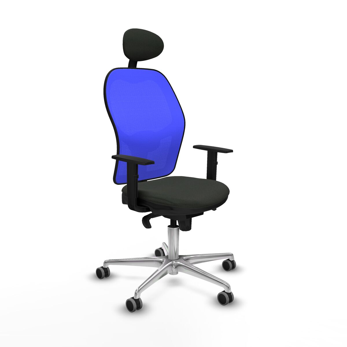 8447454340078 - Bürostuhl mit Kopfstütze Jorquera Piqueras y Crespo 1D086G1 Schwarz