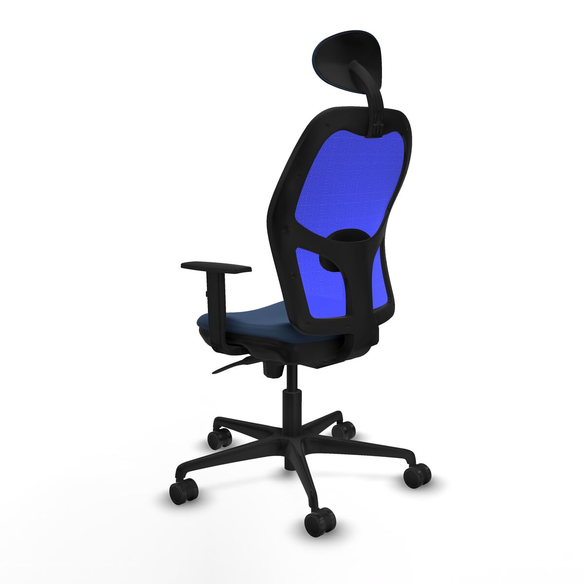 8447454341488 - Bürostuhl mit Kopfstütze Jorquera Piqueras y Crespo 1D036N1 Marineblau