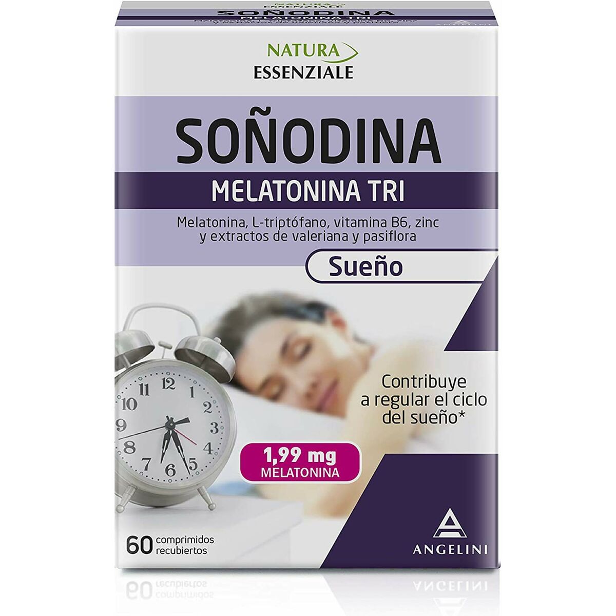 8470001729309 - Nahrungsergänzungsmittel für Schlaflosigkeit Soñodina Calm Melatonin 60 Stück 8470001729309 - Nahrungsergänzungsmittel für Schlaflosigkeit Soñodina Calm Melatonin 60 Stück