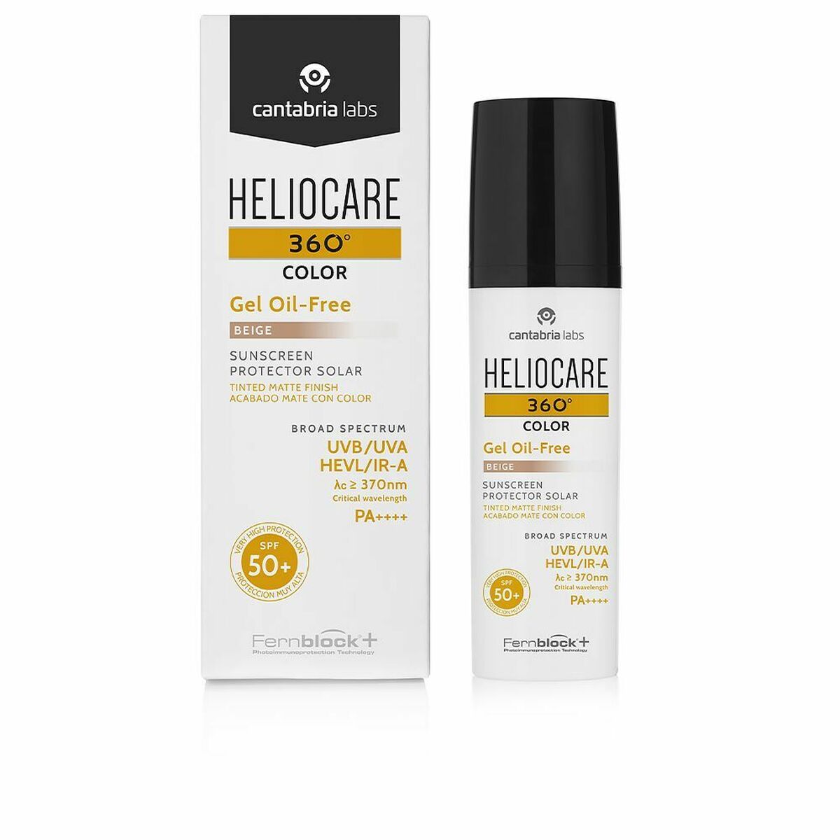 8470001873590 - Sonnenschutz mit Farbe Color Bräunungsmittel Beige 50 ml