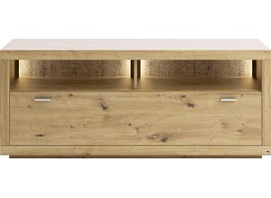 8581743192150 - Lowboard SET ONE BY MUSTERRING Chandler Sideboards Gr B H T 1371 cm x 564 cm x 499 cm Eiche Artisan 2 braun (eiche artisan) Lowboards In 2 Breiten erhähltich Eiche Artisan mit offenen Fächern