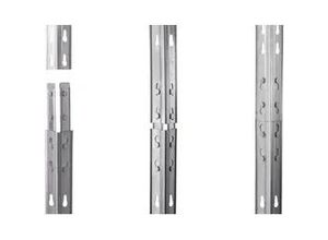 8586002700237 - Metallsteckregal 180 x 90 x 45 cm 4 Holzböden 1000 kg