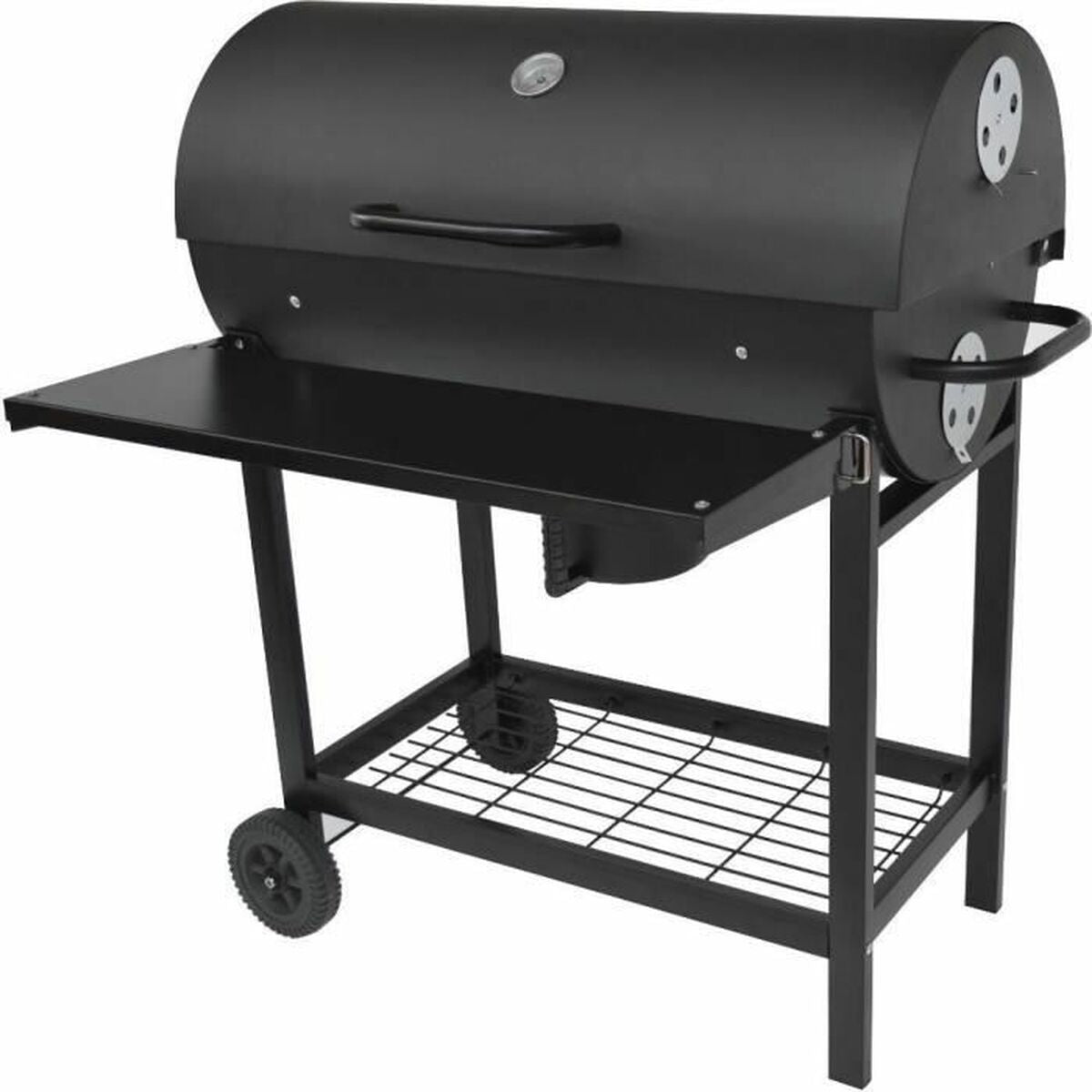 8590669164622 - Kohlegrill mit Abdeckung und Rädern FZG 1007 Schwarz 8590669164622 - Kohlegrill mit Abdeckung und Rädern FZG 1007 Schwarz