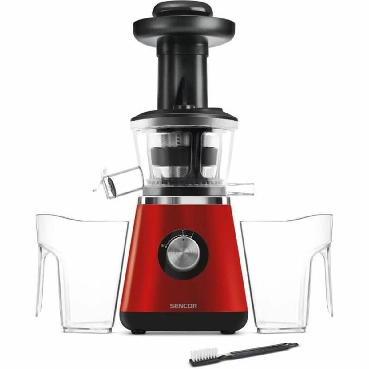 8590669169566 - Elektrischer Entsafter SSJ 4042RD Schwarz Rot 60 W 8590669169566 - Elektrischer Entsafter SSJ 4042RD Schwarz Rot 60 W