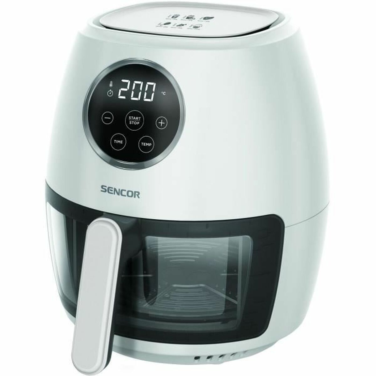 8590669338467 - Heißluftfritteuse SFR 5340WH Weiß 1300 W 35 L 8590669338467 - Heißluftfritteuse SFR 5340WH Weiß 1300 W 35 L