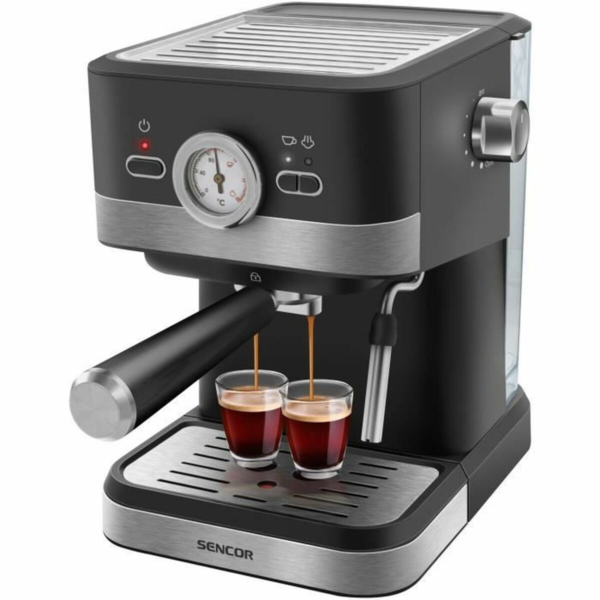 8590669351756 - Superautomatische Kaffeemaschine SES 1721BK Schwarz Grau 1050 W 8590669351756 - Superautomatische Kaffeemaschine SES 1721BK Schwarz Grau 1050 W