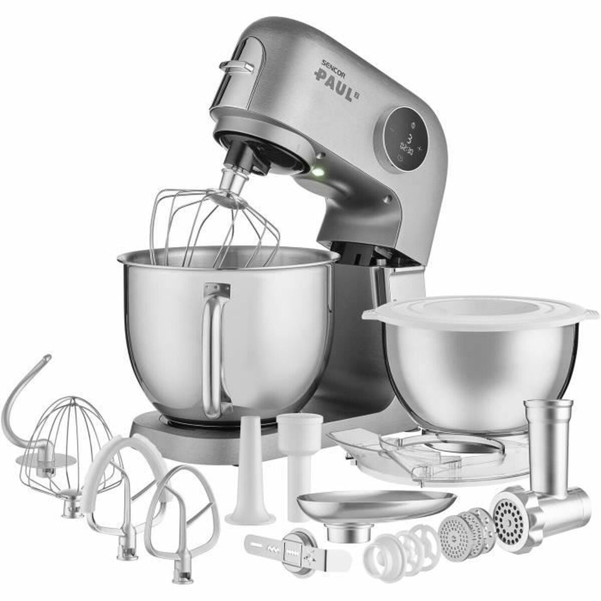 8590669354801 - Küchenmaschine Grau 1500 W 8590669354801 - Küchenmaschine Grau 1500 W