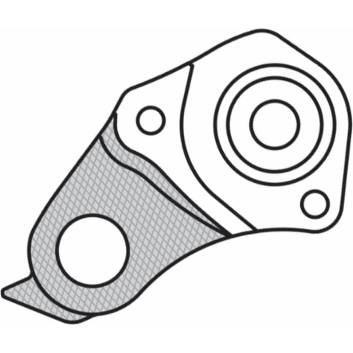 8590966391868 - Schaltauge GH-186 aus leichtem und robustem Aluminium für flüssige Schaltung