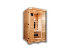 8591353003777 - Mountfield - Infrarotkabine Infrarotsauna Grenada 2 Hemlock 120 x 120 x 1946 Keramikstrahler