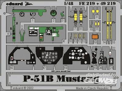 8591437382194 - FE219 - P-51B Mustang in 148