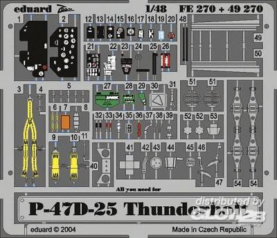 8591437382705 - FE270 - P-47D-25 Thunderbolt in 148