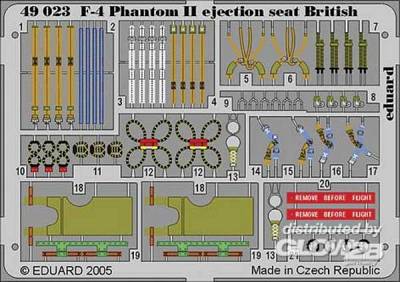 8591437490233 - 49023 - F-4 Phantom II ejection seat British für Hasegawa Revell Bausatz in 148