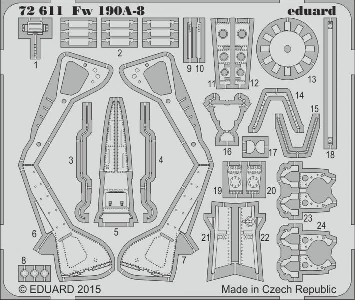 8591437499267 - Focke Wulf Fw 190 A-8 [Eduard]