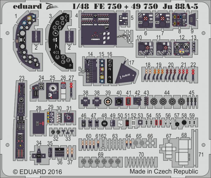 8591437505869 - FE750 - Ju 88A-5 for ICM in 148