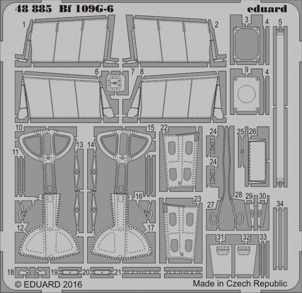 8591437506941 - Messerschmitt Bf 109 G-6 [Eduard]