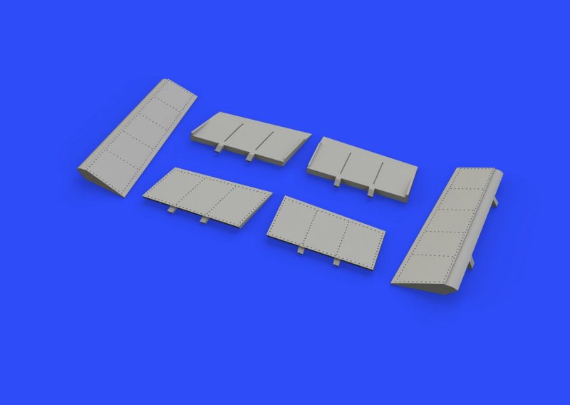 8591437517794 - Messerschmitt Bf 109 F - Landing flaps [Eduard]