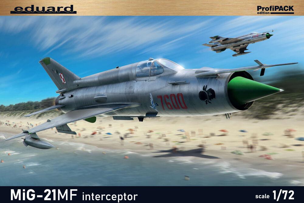 8591437527939 - Eduard Plastic Kits 70141 - MiG-21MF interceptor Profipack in 172