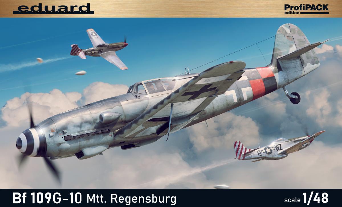 8591437531332 - Eduard Plastic Kits 82119 - 148 Bf 109G-10 Mtt Regensburg Profipack 8591437531332 - Eduard Plastic Kits 82119 - 148 Bf 109G-10 Mtt Regensburg Profipack