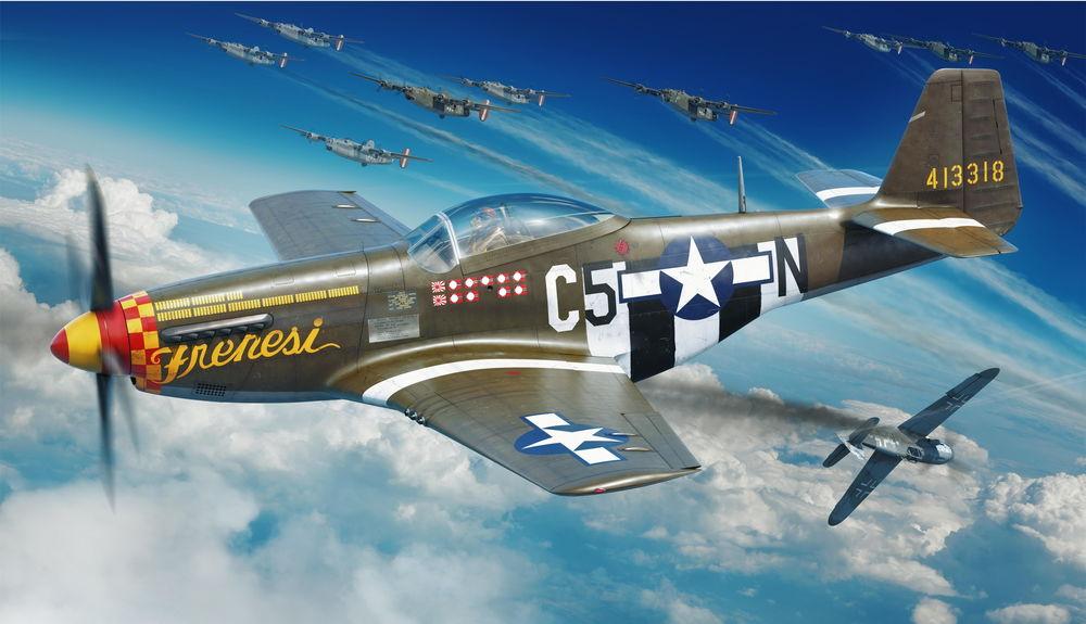 8591437543366 - Eduard Plastic Kits 82101 - P-51D-5 Mustang Profipack in 148