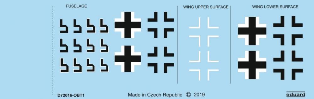 8591437546244 - Focke Wulf Fw 190 A-8 - National insignia [Eduard]