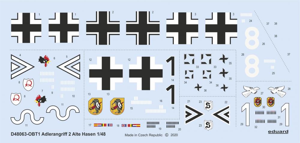 8591437553013 - D48063 - ADLERANGRIFF Alte Hasen for Eduard in 148 8591437553013 - D48063 - ADLERANGRIFF Alte Hasen for Eduard in 148
