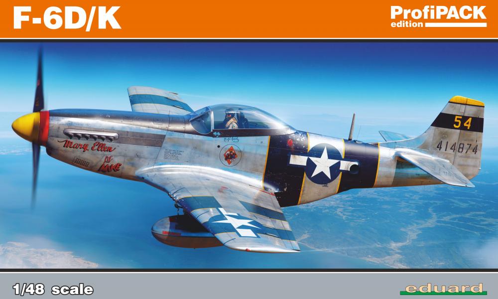 8591437553686 - Eduard Plastic Kits 82103 - F-6D K Profipack in 148 8591437553686 - Eduard Plastic Kits 82103 - F-6D K Profipack in 148