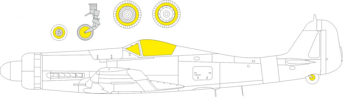 8591437561438 - Focke Wulf Fw 190D-11 13 - TFace [Eduard]