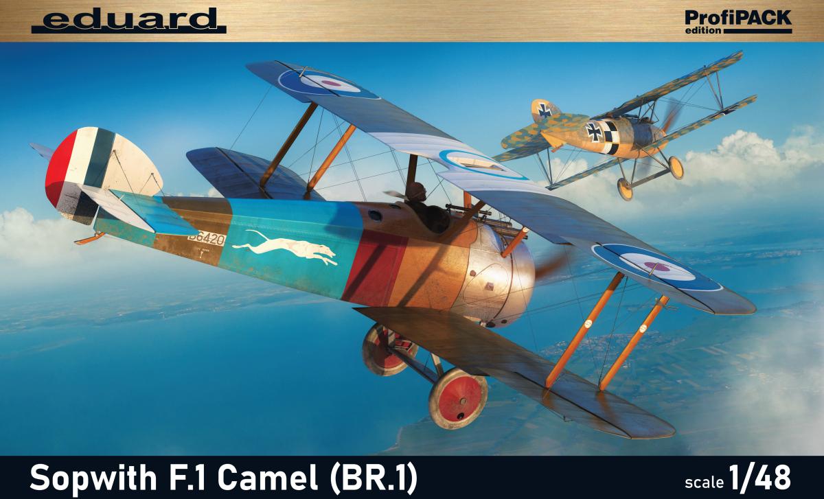 8591437564200 - Eduard Plastic Kits 82171 - Sopwith F1 Camel (BR1) Profipack in 148