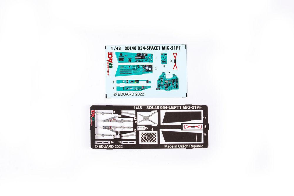 8591437565221 - 3DL48054 - 148 MiG-21PF SPACE for EDUARD