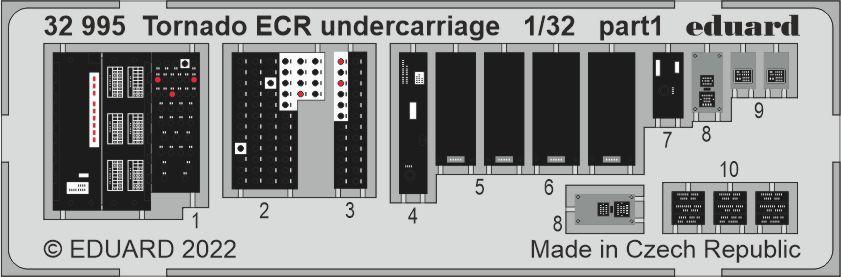 8591437565504 - 32995 - 132 Tornado ECR undercarriage for ITALERI