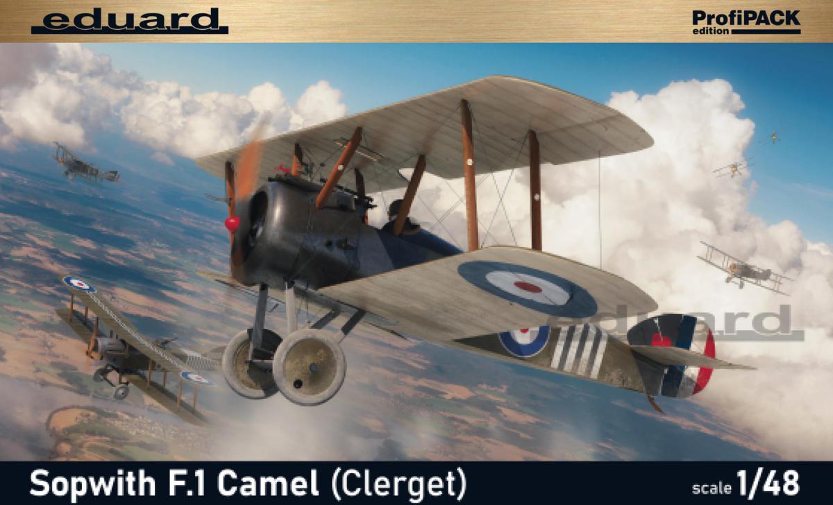 8591437565733 - Eduard Plastic Kits 82172 - 148 Sopwith F1 Camel (Clerget) Profipack