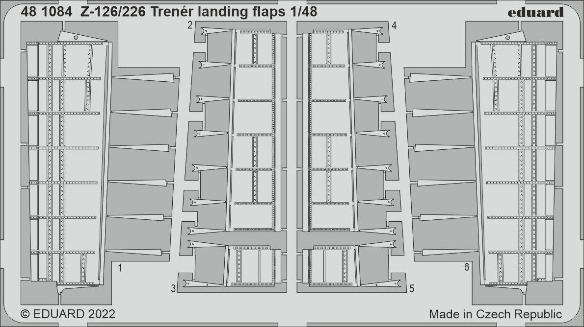 8591437567010 - Z-126 226 Trener - Landing flaps [Eduard]