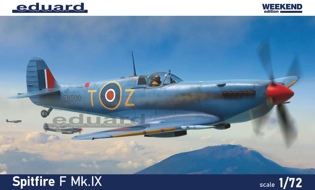 8591437567881 - Eduard Plastic Kits 7460 - 172 Spitfire F MkIX Weekend edition 8591437567881 - Eduard Plastic Kits 7460 - 172 Spitfire F MkIX Weekend edition
