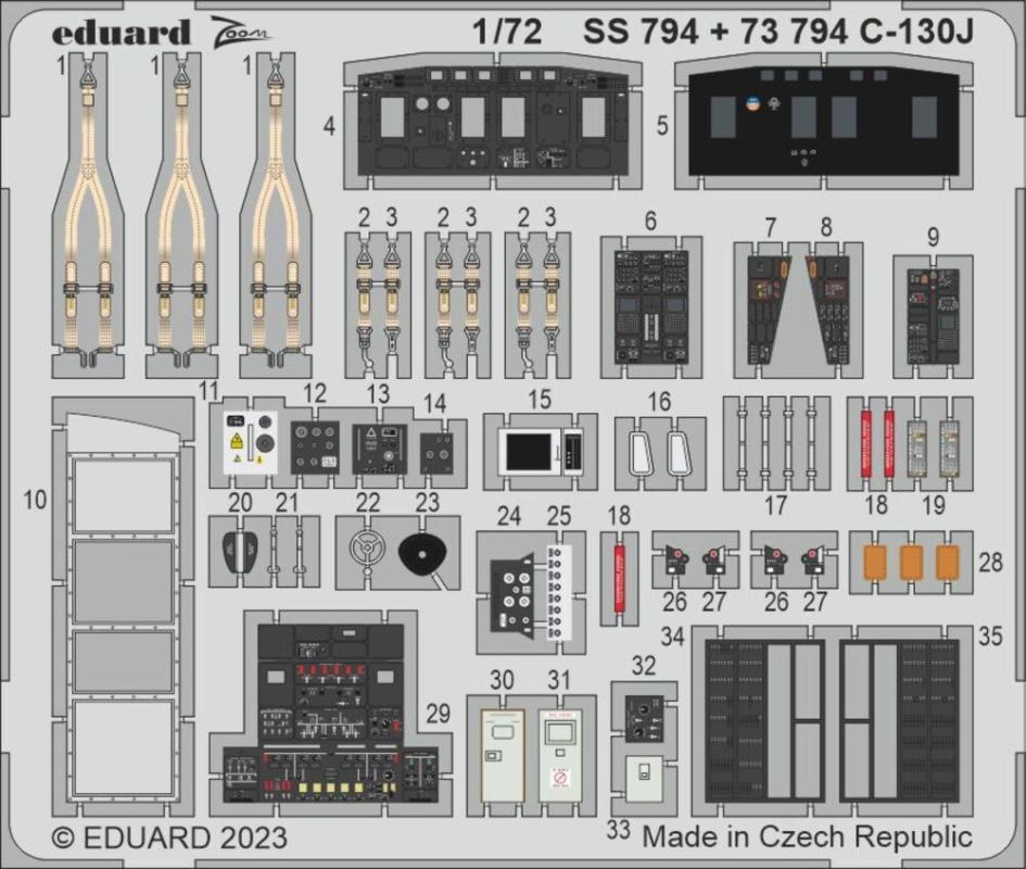 8591437576302 - SS794 - 172 C-130J 1 72 ZVEZDA