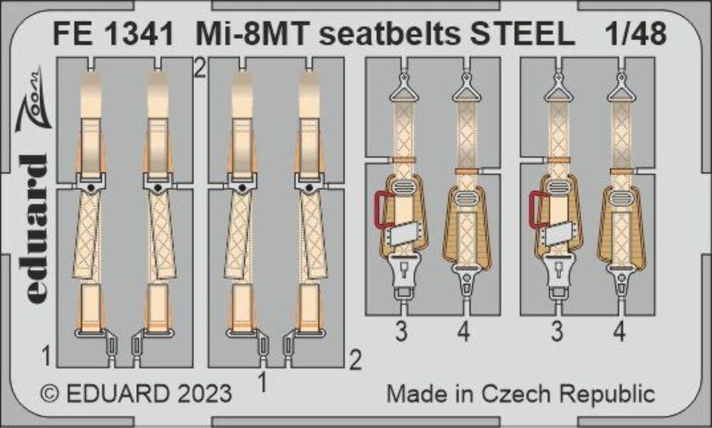 8591437577095 - Mi-8MT - Seatbelts STEEL [Zvezda]