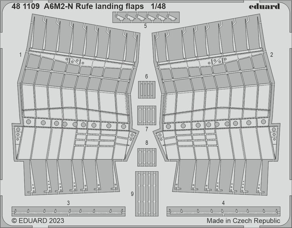 8591437577811 - A6M2-N Rufe - Landing flaps  [Eduard]