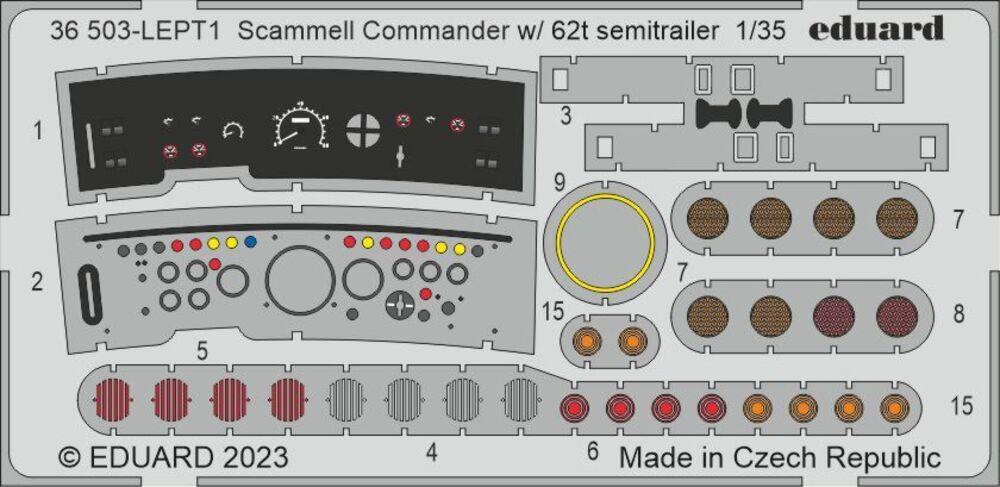 8591437578603 - Scammel Commander w  62t semitrailer  [HobbyBoss]