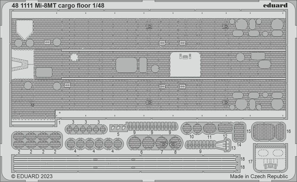 8591437578610 - Mi-8MT - Cargo floor [Trumpeter]