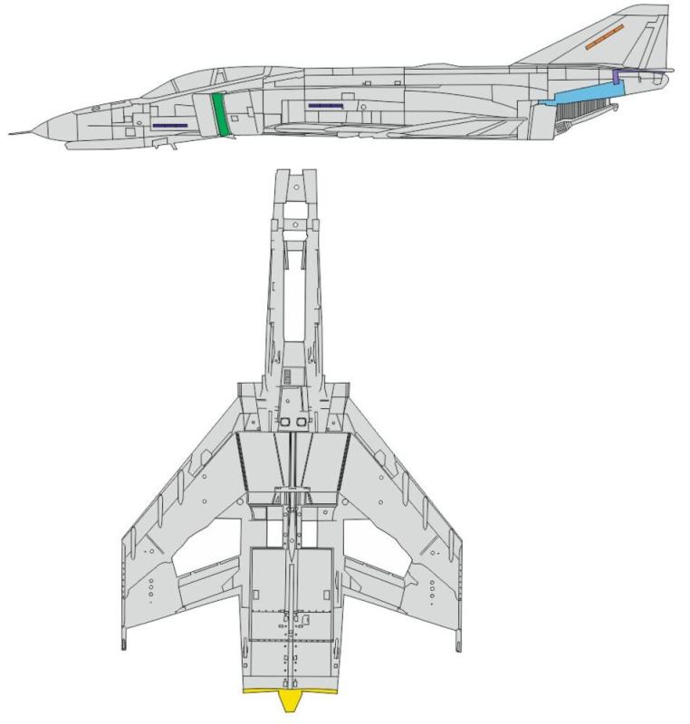 8591437579358 - F-4E - Surface panels [Meng Models]