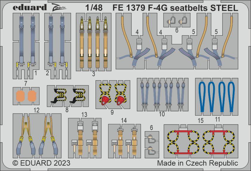 8591437581191 - F-4G - Seatbelts STEEL [Meng Models]