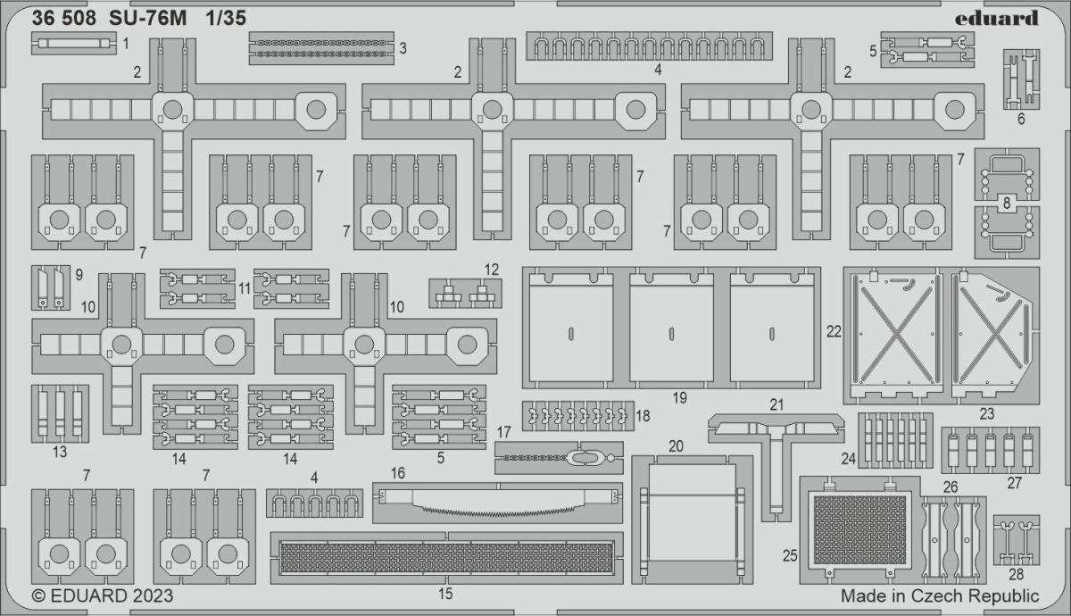 8591437581801 - SU-76M [Zvezda]